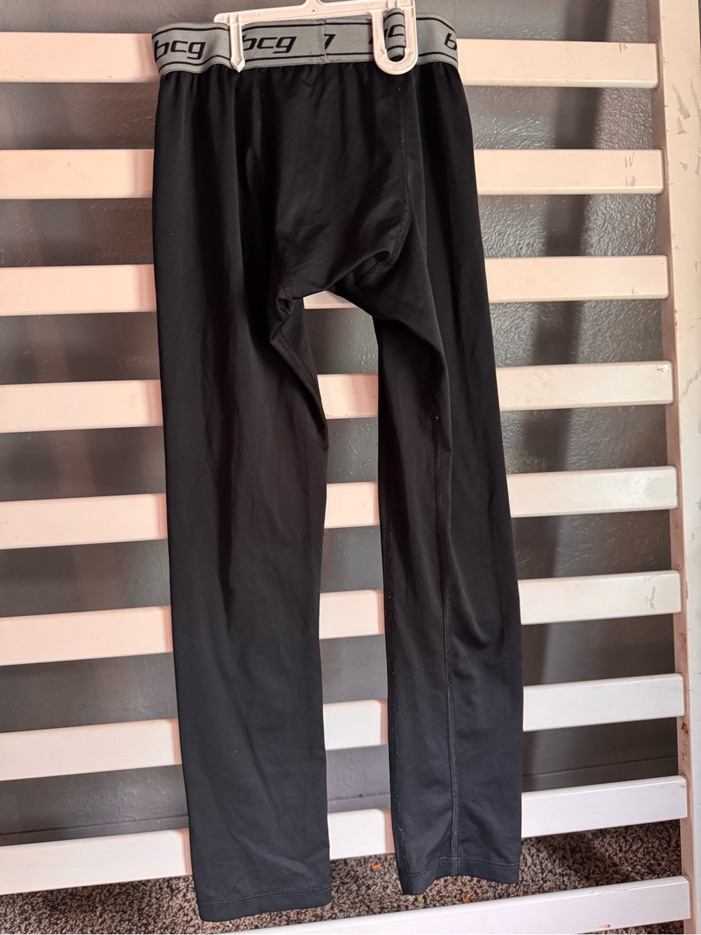 bcg Black Men's Stretch Performance Jogger Tights